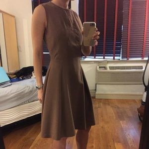 Z Spoke by Zac Posen Taupe A Line Dress